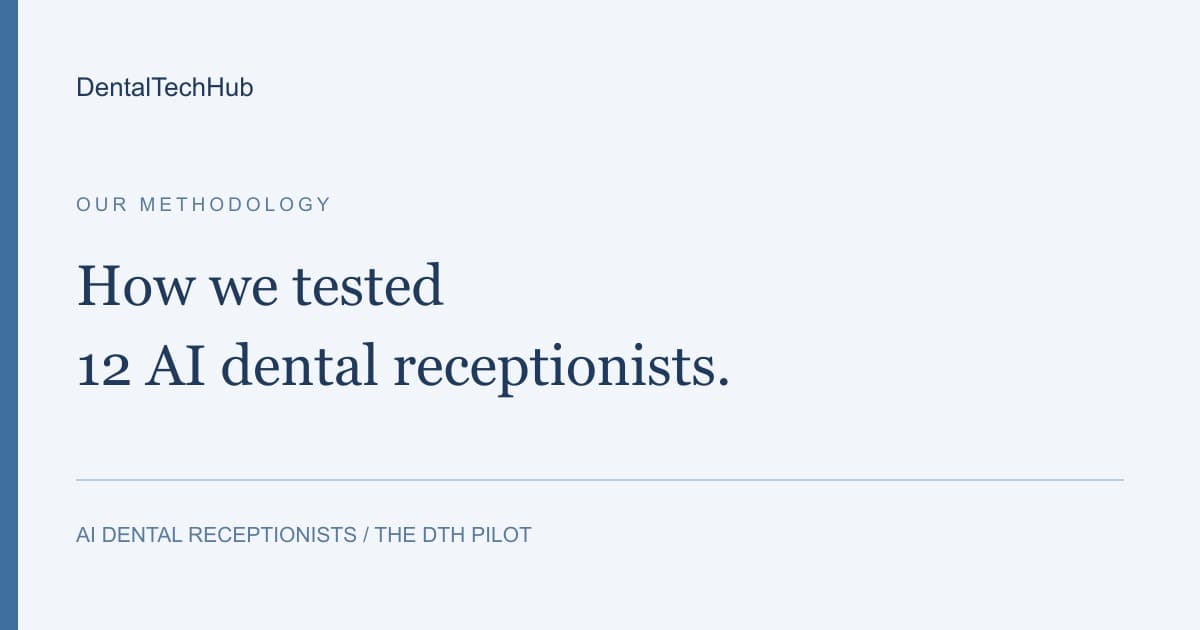 How DentalTechHub Tested 12 AI Dental Receptionists